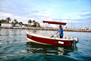 Z Benalmadeny: Doświadcz wynajmu łodzi bez licencji