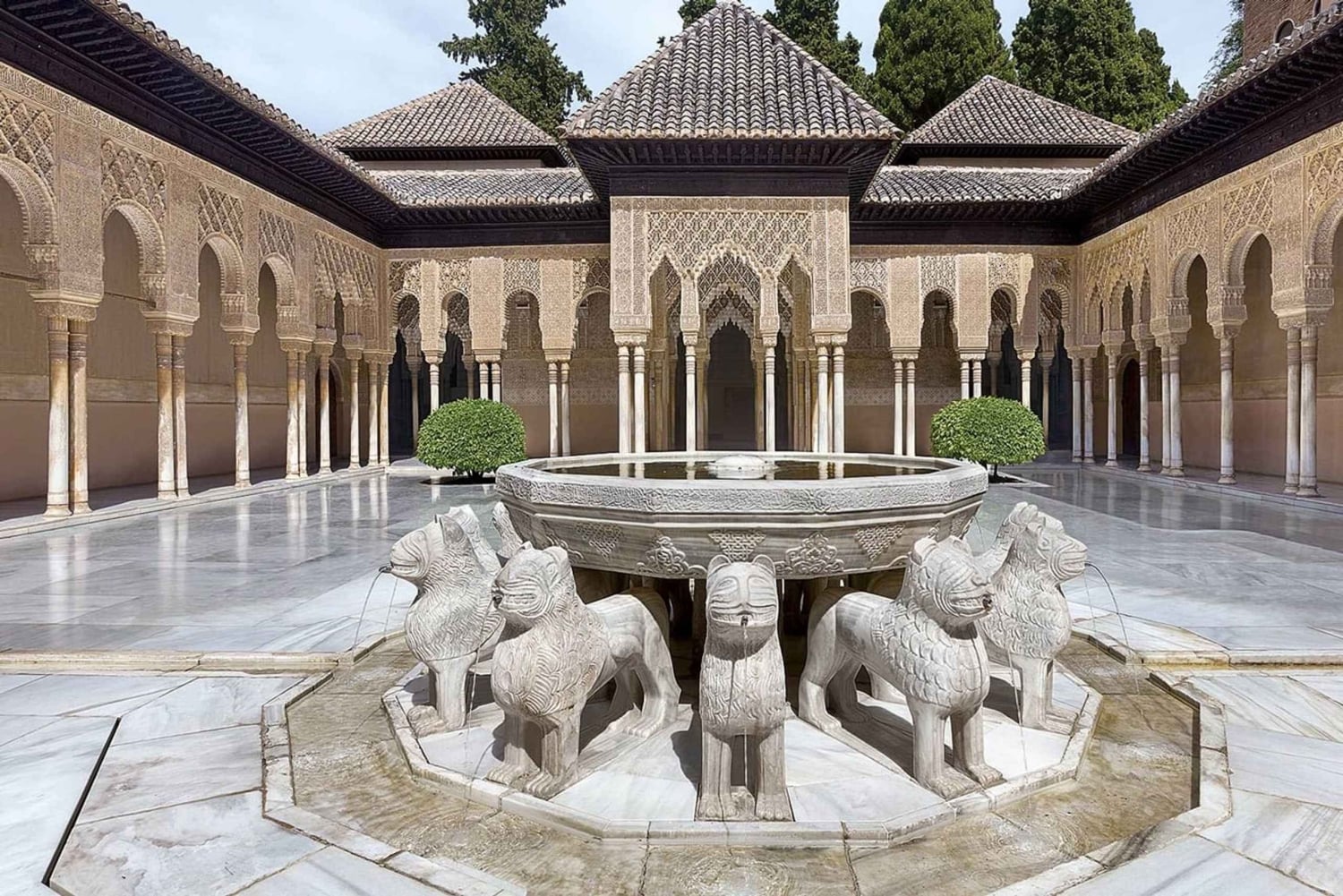 From Costa del Sol: Granada, Alhambra + Nasrid Palaces Tour