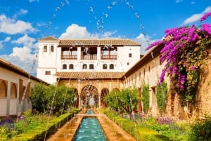 Från Costa del Sol: Granada, Alhambra & Nasridiska palatsen