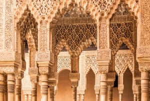 Fra Costa del Sol / Málaga: Omvisning av Granada og Alhambra