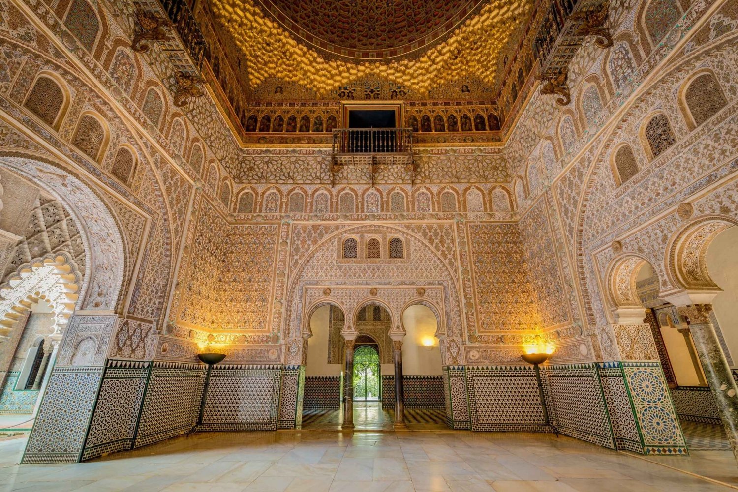 Da Costa do Sol: Passeio de um dia em Sevilha com a visita ao Real Alcázar