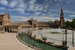 Från Costa del Sol: Dagsutflykt till Sevilla med rundtur i Real Alcázar