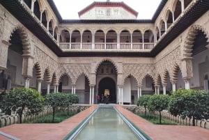Desde la Costa del Sol: Excursión de un día a Sevilla con visita al Real Alcázar