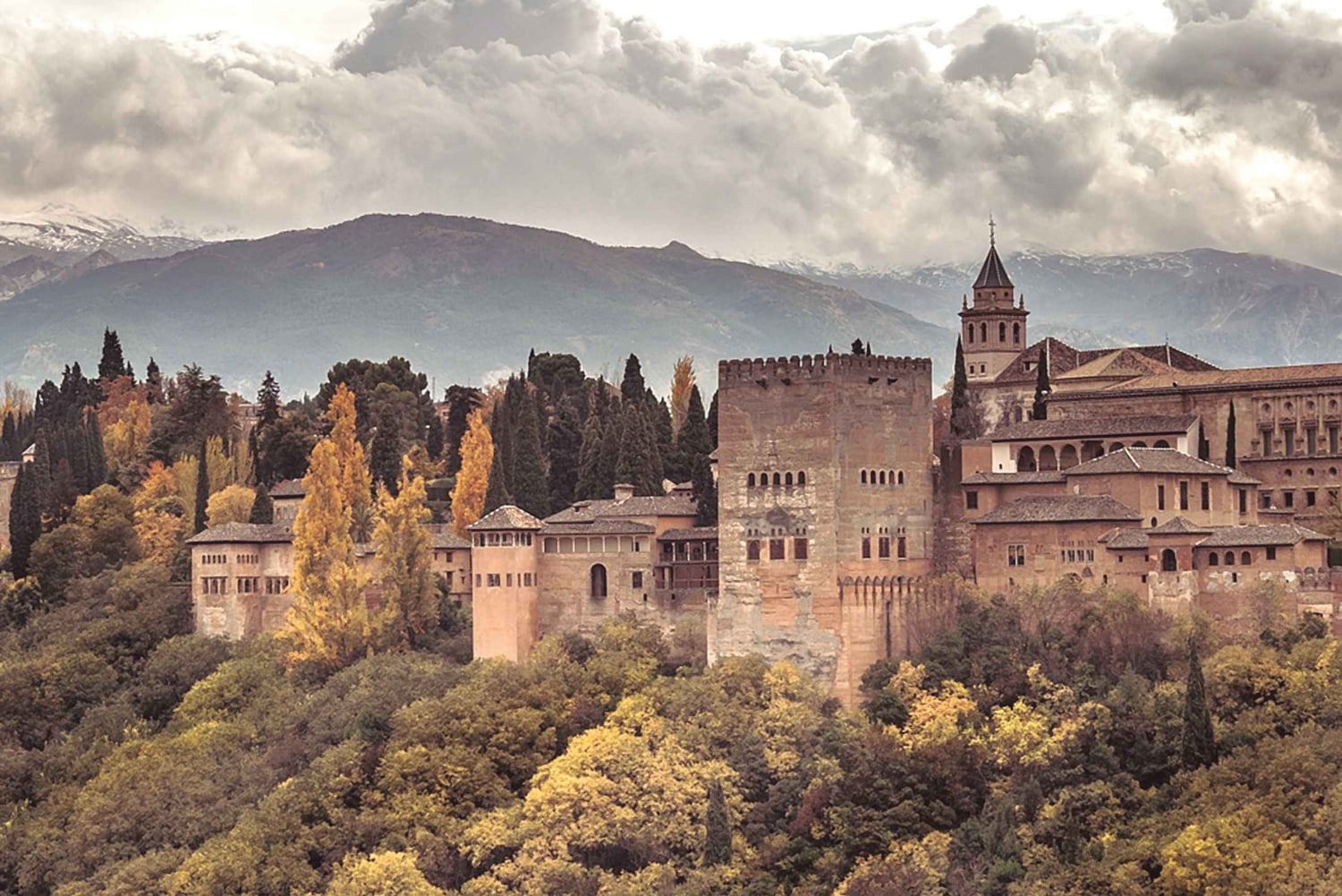 Desde Málaga: Alhambra y Capilla Real con tickets de entrada