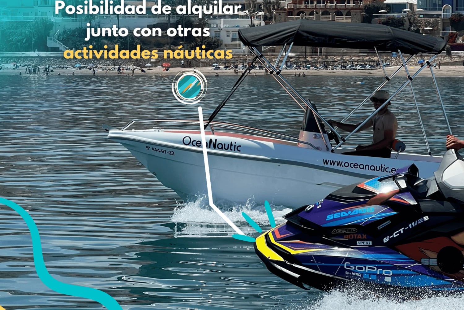 From Málaga: Boat Rental with No License Required
