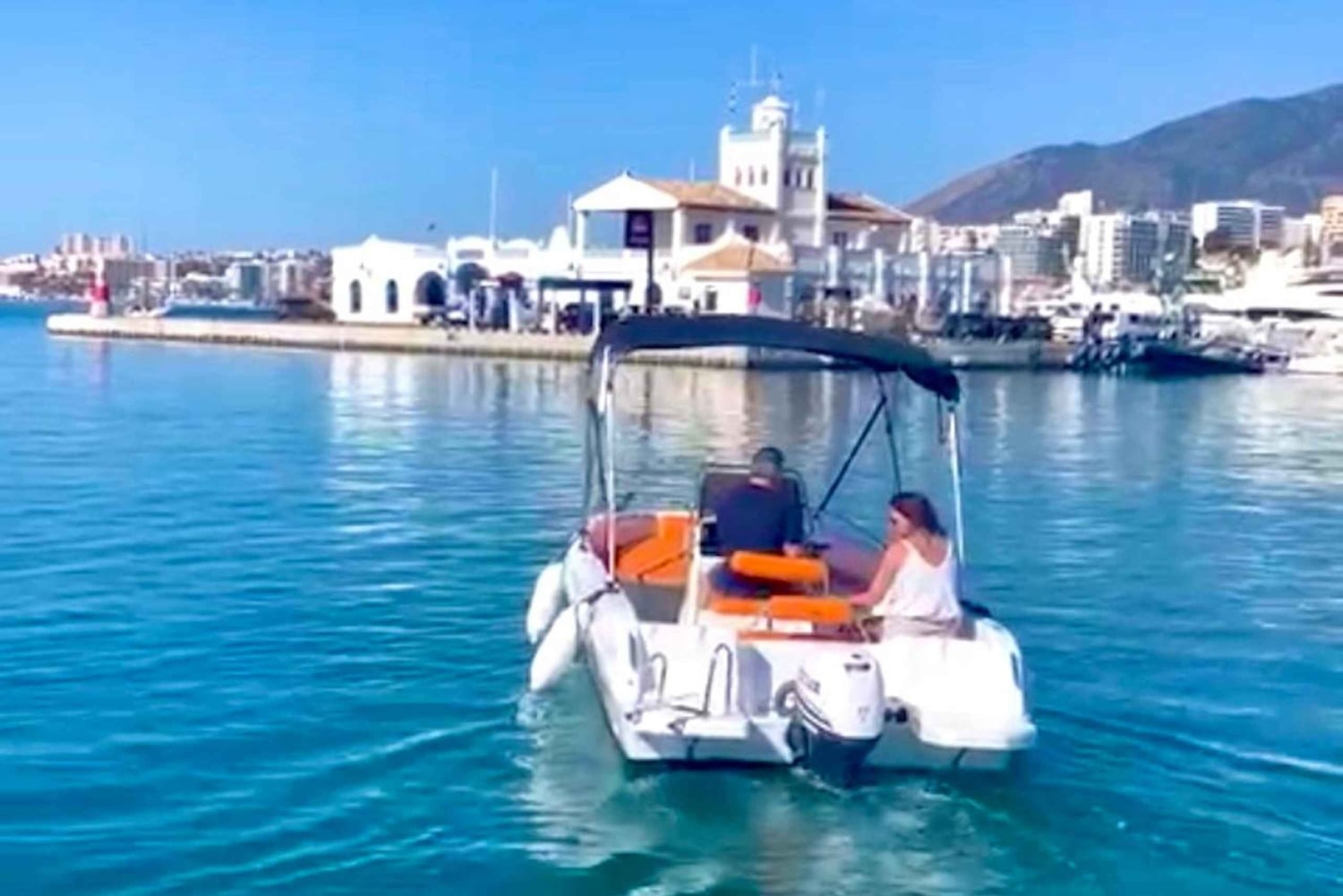 From Málaga: Boat Rental with No License Required