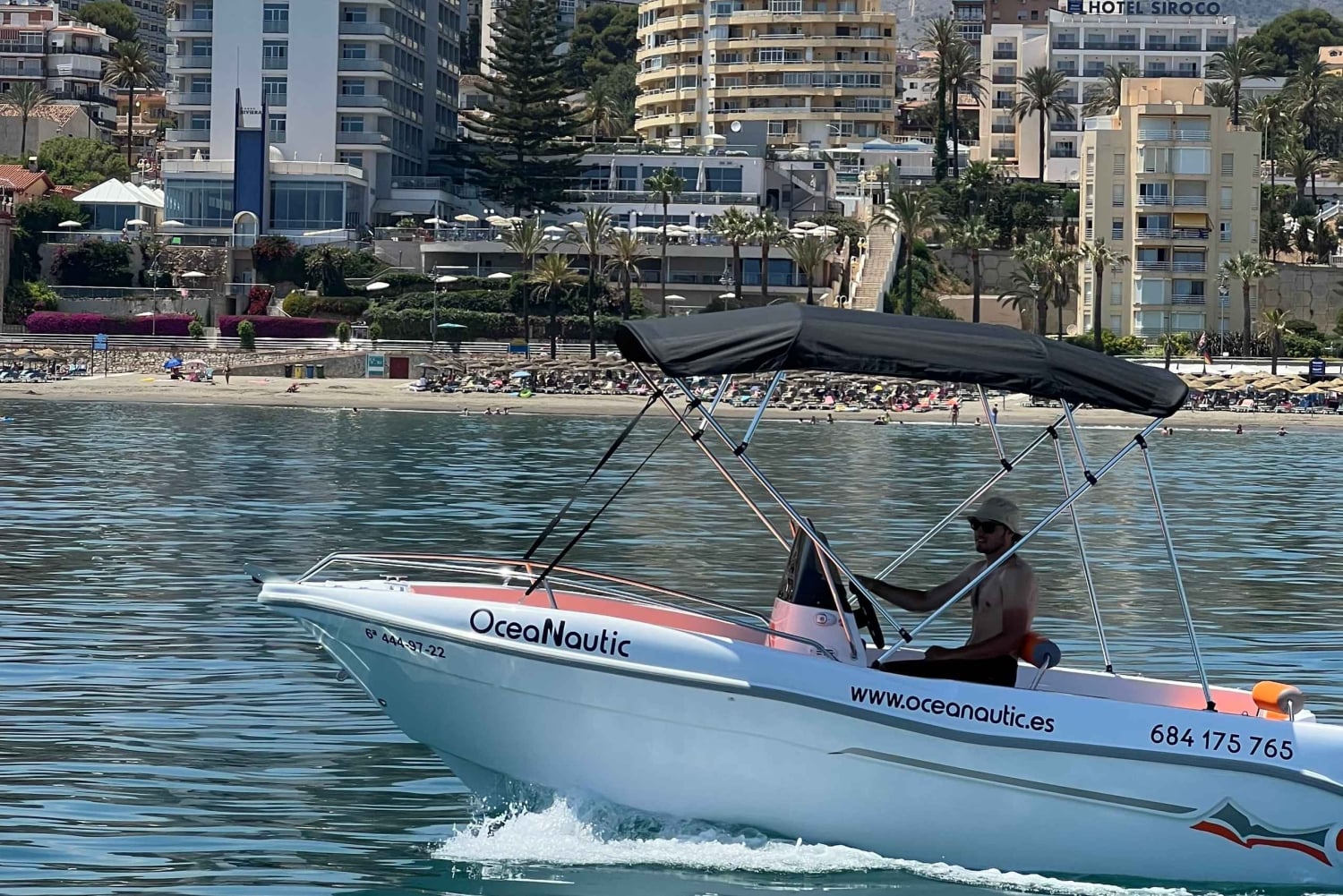 From Málaga: Boat Rental with No License Required