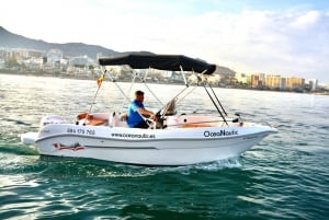 Från Málaga: Båtuthyrning utan krav på tillstånd
