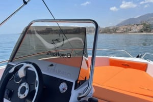 Fra Málaga: Bådudlejning uden krav om kørekort