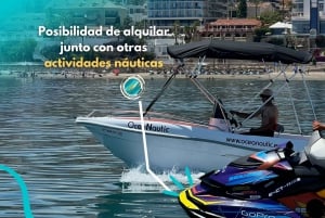 Desde Málaga: Alquiler de barcos sin licencia