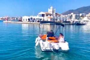 From Málaga: Boat Rental with No License Required