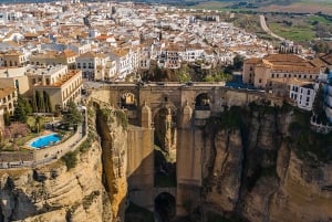 Fra Malaga: Busstur til Ronda + LA Almazara EcoExperience Oljeturisme