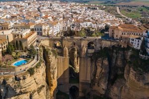 From Malaga: Bus Tour to Ronda + LA Almazara EcoExperience Oleoturismo