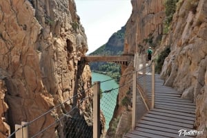 Málaga: Caminito del Rey and Álora Village Tour with Tapas