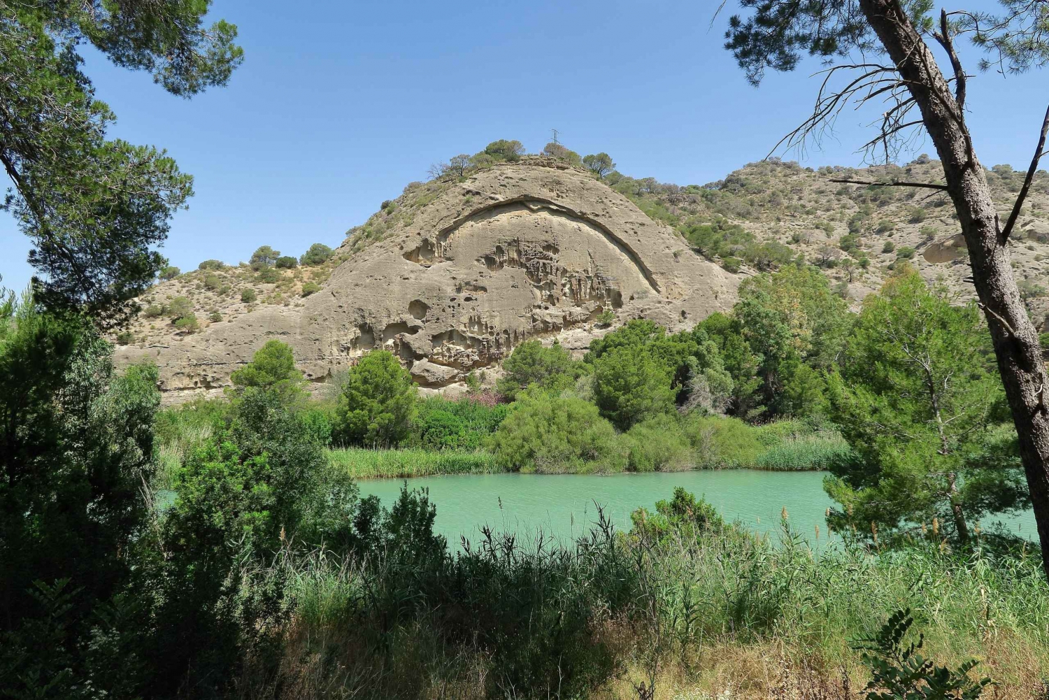 From Malaga: Caminito del Rey and Lake Swimming Private Tour