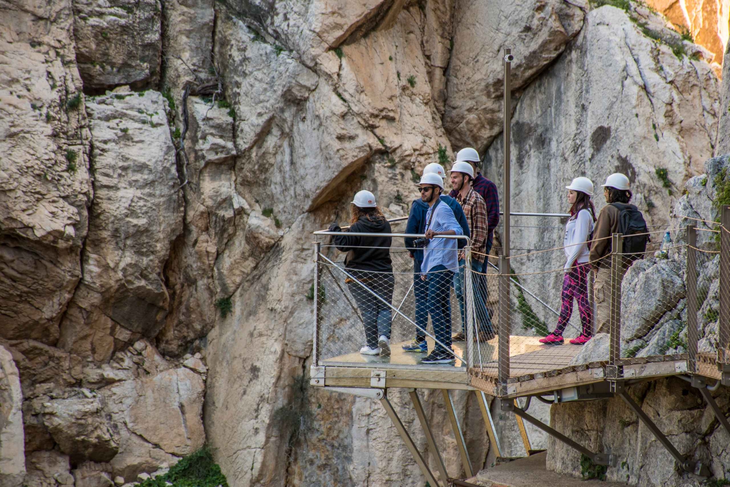 Depuis Malaga : visite guidée du Caminito del Rey avec billets