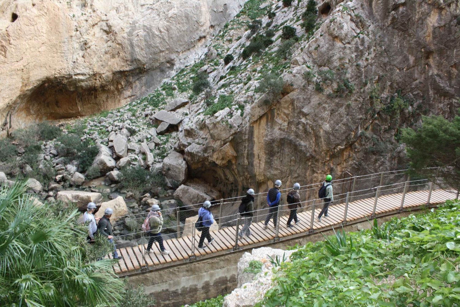 Depuis Malaga : visite guidée du Caminito del Rey avec billets