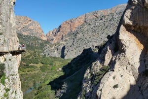 Z Malagi: Mała wycieczka grupowa Caminito del Rey z piknikiem