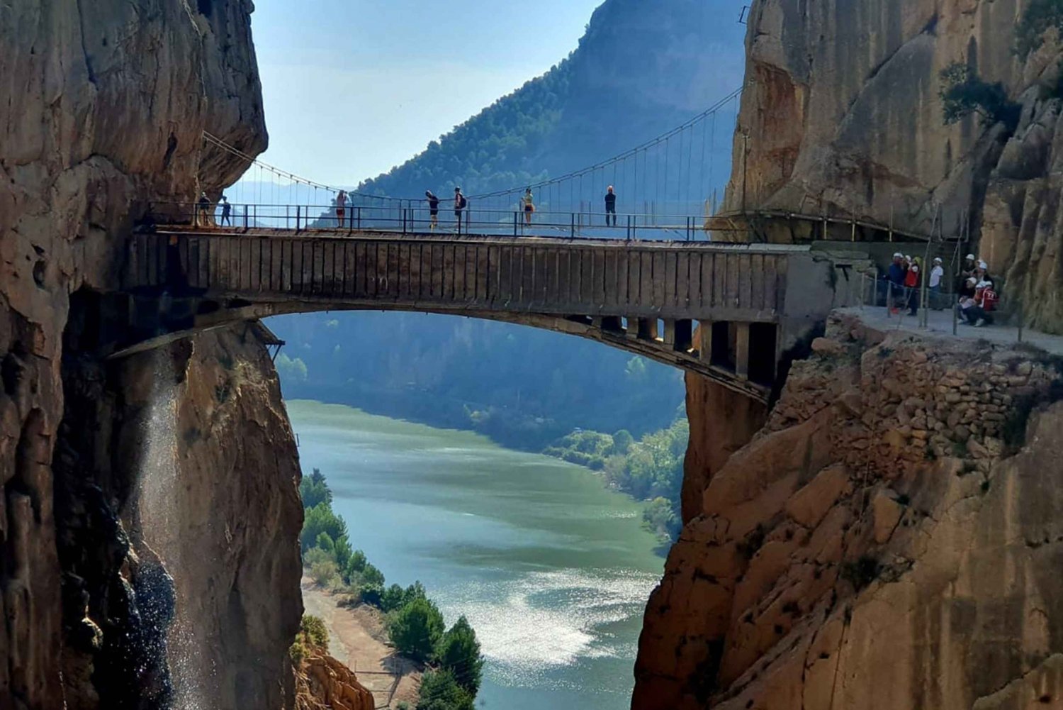 Ab Malaga: Caminito del Rey Sunset Tour mit Transfer