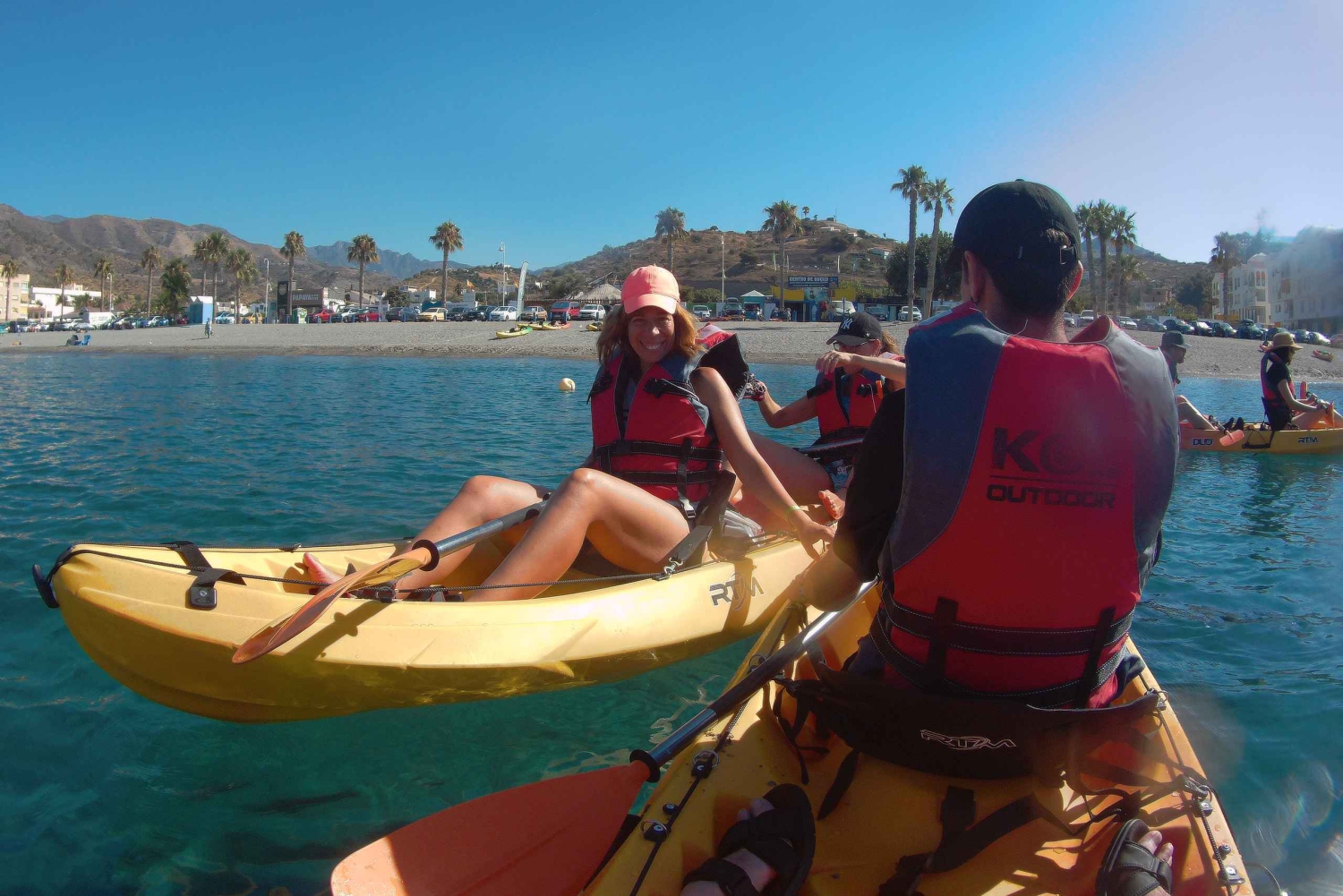 From Málaga: Cliffs of Maro-Cerro Gordo Guided Kayaking Tour