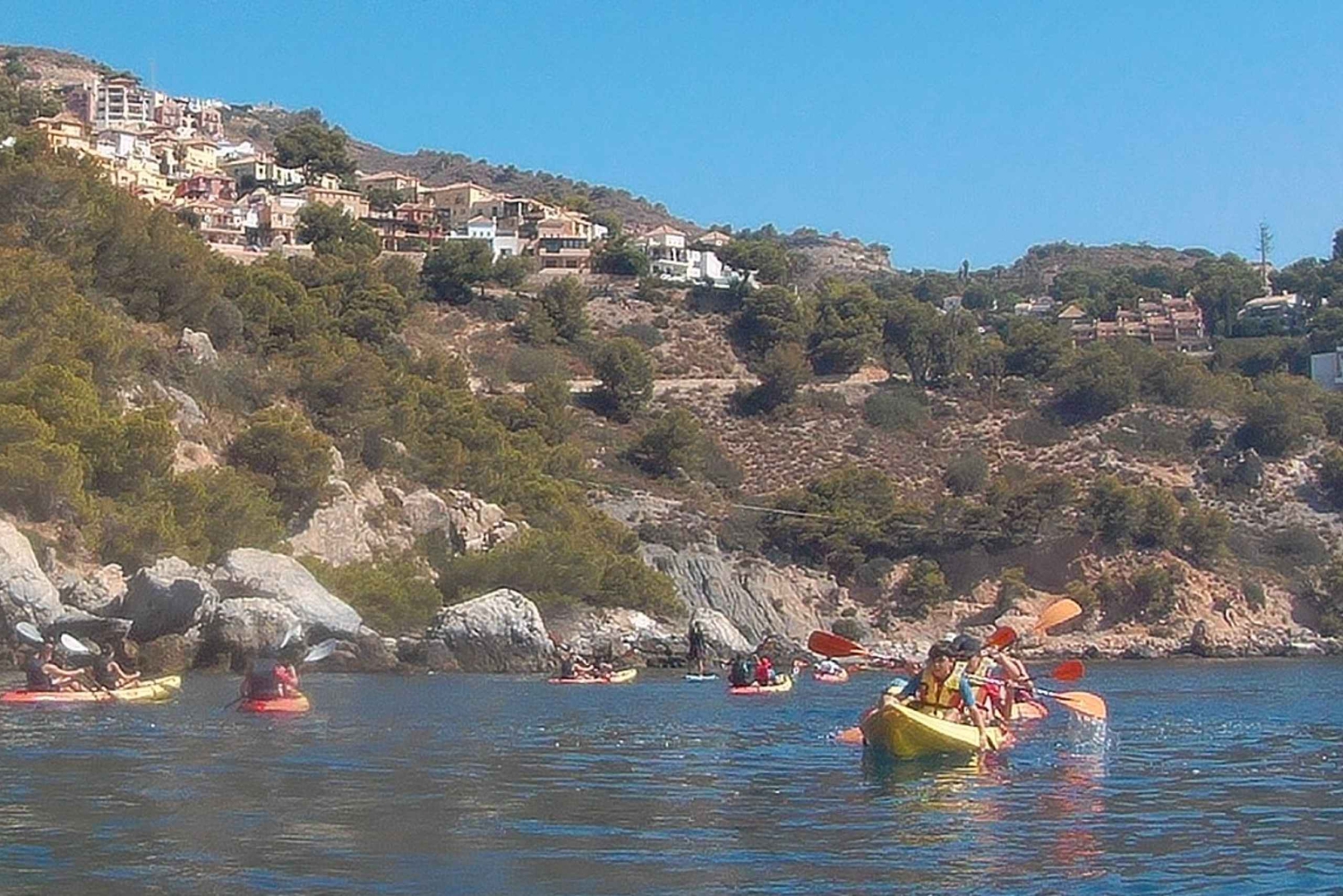From Málaga: Cliffs of Maro-Cerro Gordo Guided Kayaking Tour