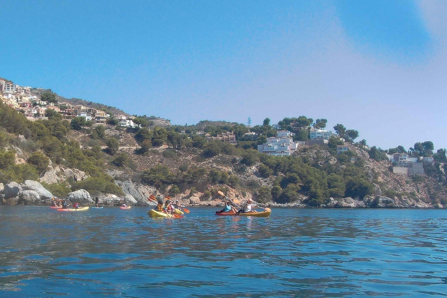 From Málaga: Cliffs of Maro-Cerro Gordo Guided Kayaking Tour