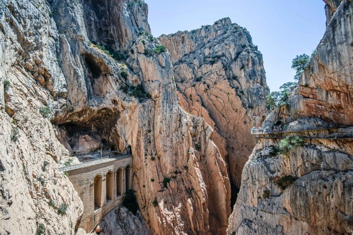 Depuis Malaga : Excursion d'une journée au Caminito del Rey