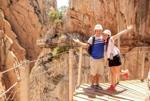Z Malagi: Caminito del Rey - 1-dniowa wycieczka z przewodnikiem