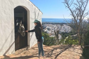 From Málaga: Frigiliana Hiking Tour with Wine & Appetizers