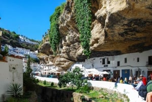 Desde Málaga: Excursión de un día en autobús a Ronda y Setenil