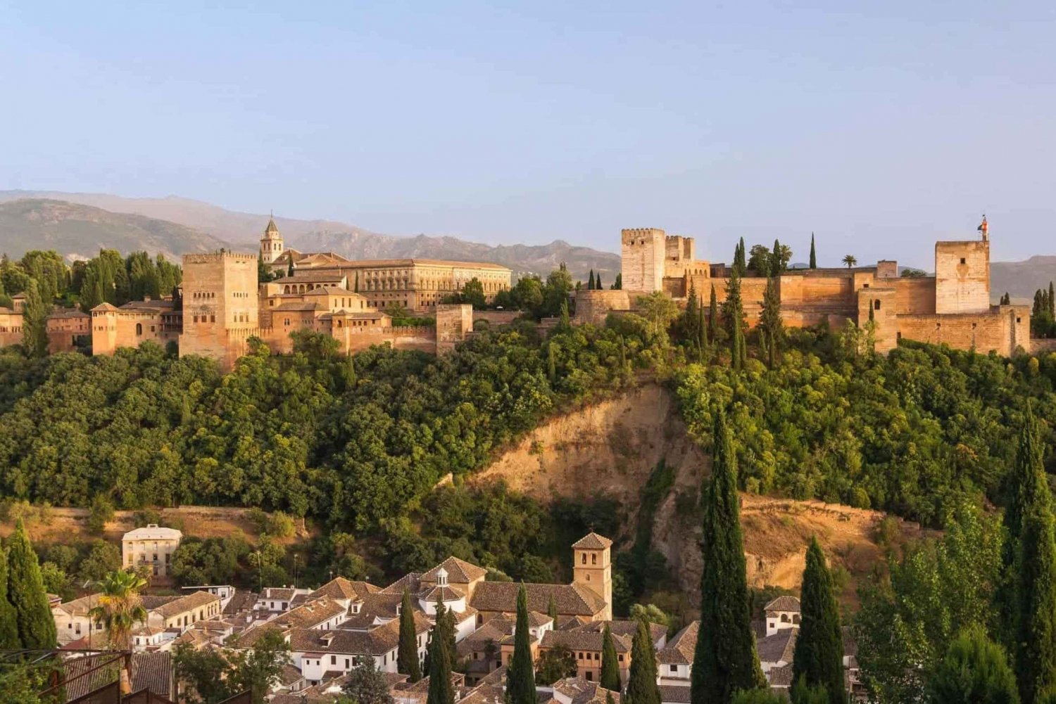 Vanuit Málaga: dagtrip Granada en omgeving Alhambra