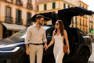 Von Málaga: Higuerón Spa & Fine Dining – Luxus-Tesla X
