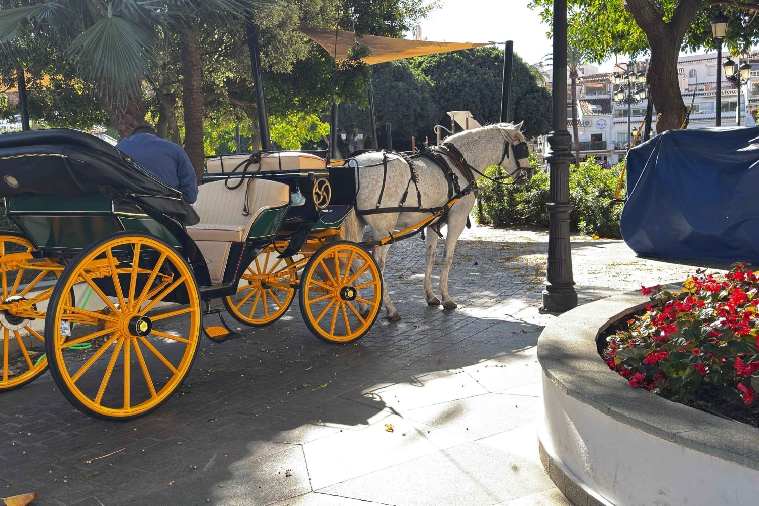 From Málaga: Private Mijas Tour - Luxury Tesla X Ride