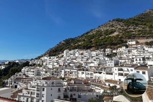 From Málaga: Private Mijas Tour - Luxury Tesla X Ride