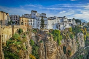 Vanuit Málaga: Ronda en Setenil de las Bodegas Dagtrip