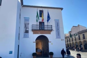 Depuis Malaga : Ronda, transport inclus, café, arène de tauromachie, tapas, boissons