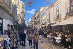 Depuis Malaga : Ronda, transport inclus, café, arène de tauromachie, tapas, boissons