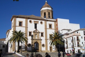 De Málaga: viagem de um dia guiada privada a Ronda e entrada na praça de touros