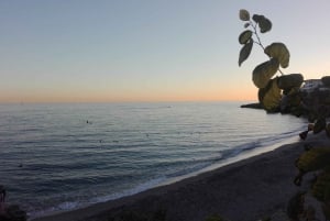 Vanuit Málaga: Skip-the-Line Nerja Grot en Frigiliana