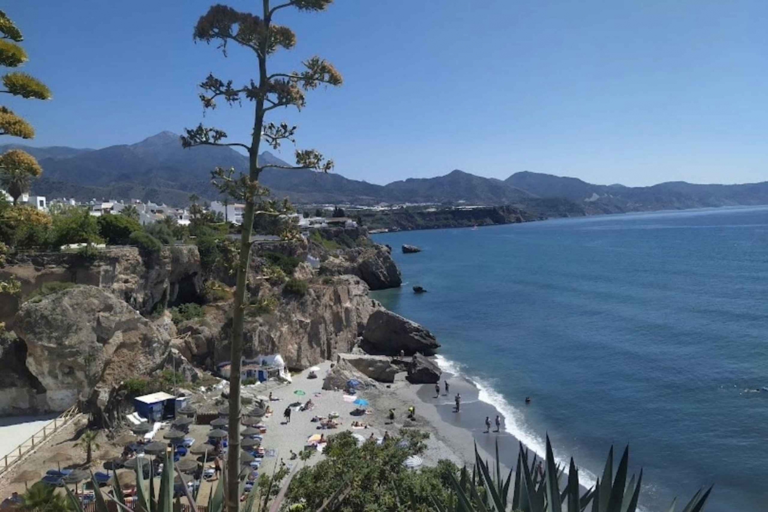From Malaga: White town of Frigiliana, Nerja and caves