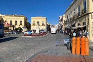 ab Mijas, Malaga:Ronda Privat: Transfer Cafe Stierkampfarena Tapas Getränke