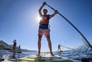 Fra Nerja: Guidet paddle surf ved klipperne og Maro-vandfaldet