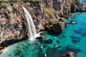 Desde Nerja: Paddle surf guiado por los acantilados y la cascada de Maro