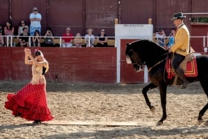 Fuengirola: Espectáculo de Caballos Españoles, Cena y/o Espectáculo Flamenco