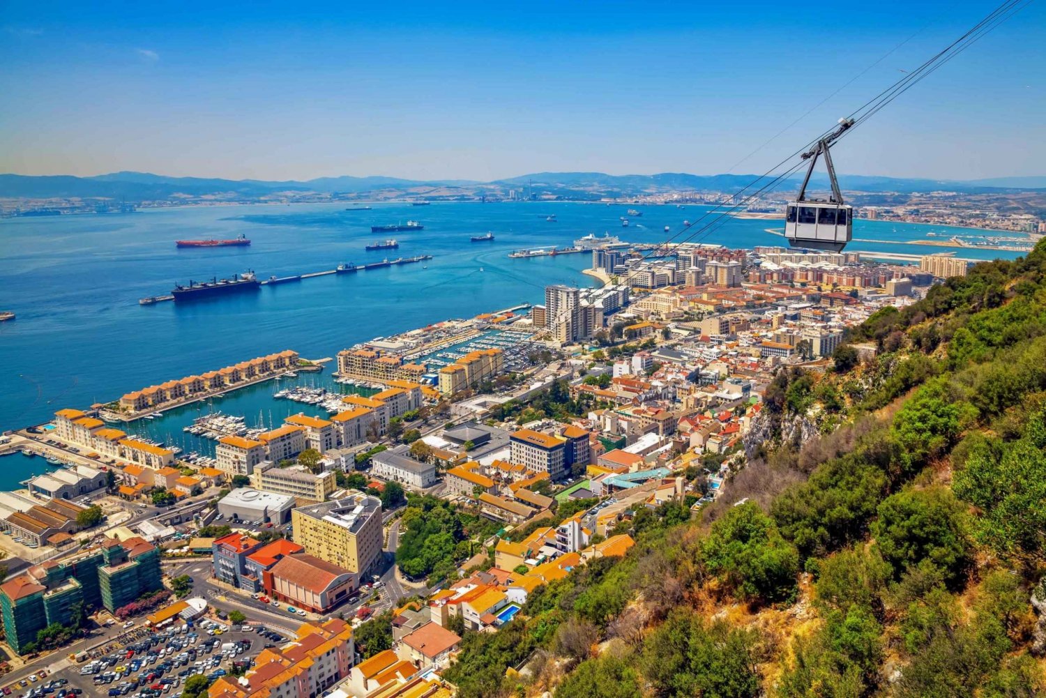 Fra Malaga og Costa del Sol: Shoppingtur i Gibraltar