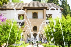 Granada: Alhambra Guided Tour and Arabian Bath and Massage