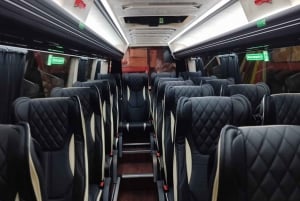 Traslados al aeropuerto de Jaén - Málaga en autocar VIP