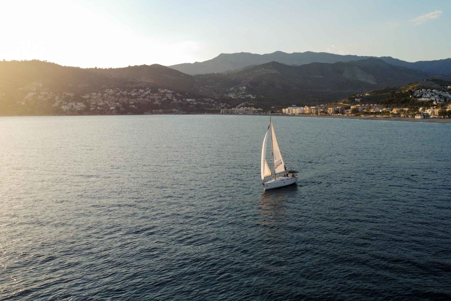 La Herradura-Maro-Nerja: Sailing at Sunset