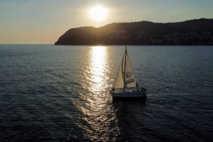 La Herradura-Maro-Nerja: Sailing at Sunset