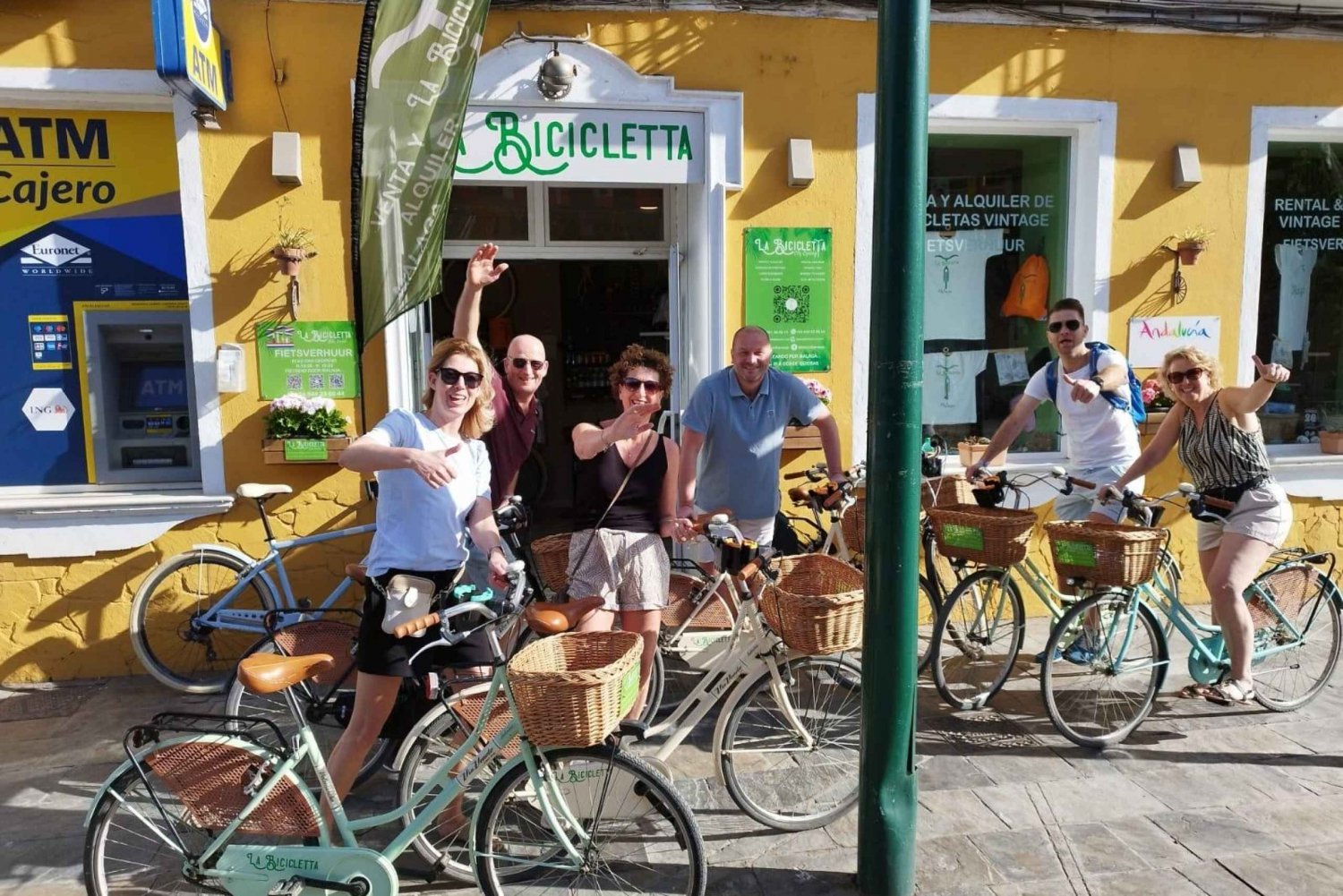 Málaga: Visita guiada en bicicleta